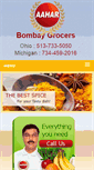 Mobile Screenshot of bombaygrocersusa.com